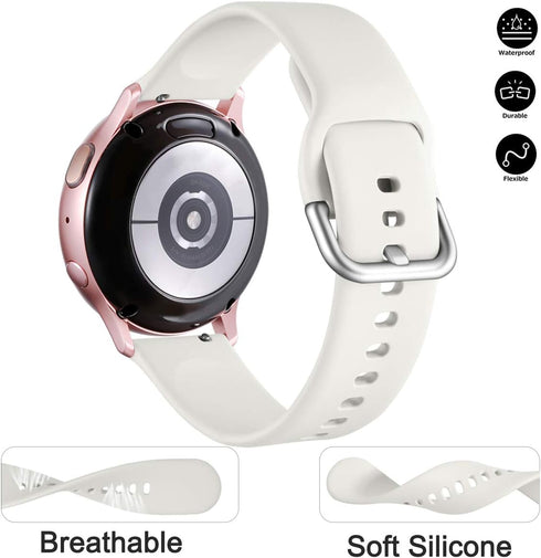 Lerobo Compatible with Samsung Galaxy Active 2 Watch Bands, 44mm 40mm, Active Bands, Galaxy Watch 3 41mm Bands, 20mm