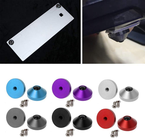 2Pcs Mechanical Keyboard Feet Anodized CNC Aluminum Feet Metal Case With Screws Keyboard Accessory For Different Keyboards