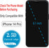 (2 Pack 14 6.1 Inch Screen Protector for iPhone Pro Tempered Glass, Anti Scratch, Bubble Free, Case Friendly