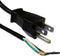eDragon NEMA 5-15P to Standard Roj Power Cord, Black, 18/3, 10 Amp, 6 Foot, 5 Pack
