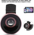 2 in 1 Phone Lens, 0.45X Super Wide Angle and Macro Clip On Lenses for Mobile Phones