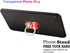 Transparent Oriental Cherry Cell Phone Ring Holder - 360 Rotation Clear Cherry Blossom Grip Stand