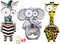 ZOSTLAND 3PCS Universal Phone Ring Holder, 360° Adjustable Finger Grip Stand for iPhone 15 14 13 12 MAX Plus (Big Eyes)