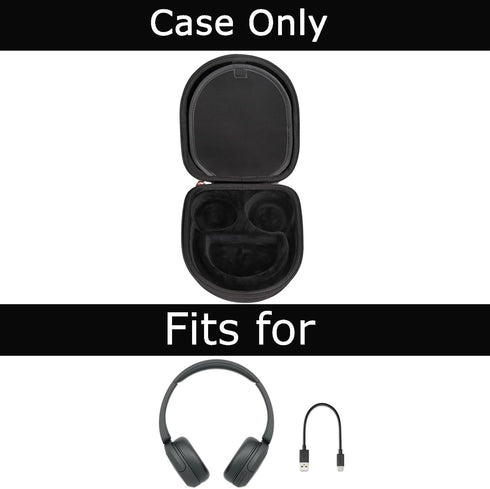 Mchoi Hard Case for Sony WH-CH520/510, JBL Tune 510BT/500BT/520BT Headphones, Waterproof Shockproof Travel Case