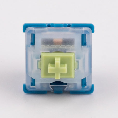 GATERON CM Linear Keyboard Switches, 5 Pin Light Blue, 20mm Dual-Stage Spring, 55gf Pre-lubed for MX Keyboard, 35PCS
