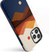 Casely iPhone 13 Pro Max Case - Compatible with MagSafe - Opposites Attract - Day & Night Colorblock Mountain Case