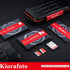 Kiorafoto KHD-MSD10 Portable Slim Credit Card Size Memory Card Case, 10 Slots for TF MSD Microsd Cards