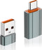 USB to USB C Adapter, USB C Female to USB Male OTG Converter for MacBook, iPad, Desktop, Projector - 2PCS