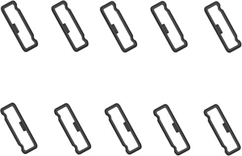 6Pack Replacement Fastener Ring for Garmin Fenix 3, 5, 6, 7 Series & Tactix Bravo Silicone Band Keeper