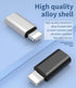 zoyuzan 3Pack USB C Female to Lightning Male Adapter for iPhone 12/11/8/X/XR/XS/SE/7Plus/Pro Max, Charging Support