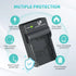 NP-FZ100 Battery Charger for Sony Cameras A9 A9R A9S A9II A7C A7SIII A7III A7RIII A7RIV A7IV A6600 with LED Display
