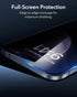 3 Pack 16 ESR for iPhone Pro Max Privacy Screen Protector, Anti-spy Tempered-Glass Privacy Screen Protector with Easy