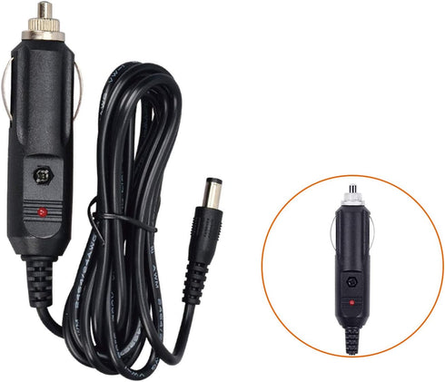 Snailax 12V Car Adapter Compatible for All Comfier Nekteck Neck Shoulder Massager, Power Supply Adapter Cable