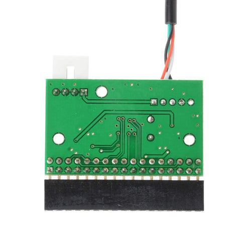 KOOBOOK 1Pcs 1.44MB 3.5" Floppy Drive Connector 34 PIN to USB Cable Adapter PCB Board with Power Cable