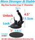 Phone Mount for Car Dash & Windshield - Industrial-Strength Sticky Gel Suction Cup for All Cellphones