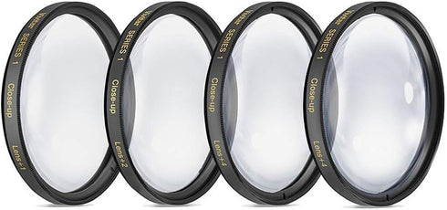 55mm 7PC Filter Set for Sony Alpha a7, a7 II, a7 III Camera with 28-70mm Lens, a6600 with 18-135mm Lens - Includes 3 PC