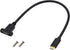 USB Type C 3.1 Panel Mount Adapter Cable - USB-C 3.1 Gen2 10Gbps Male to USB C Female Panel Mount Screw Cable, Supports