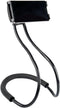 011 Neck Cell Desk Bed, Bike and Motorcycle Mount - Lazy Bracket Mobile Phone Stand Holder (Black)