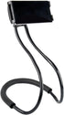 011 Neck Cell Desk Bed, Bike and Motorcycle Mount - Lazy Bracket Mobile Phone Stand Holder (Black)