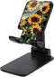 DuduYH Bouquet of Yellow Sunflowers Cell Phone Stand Foldable Adjustable Phone Stand for