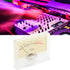 T-90 VU Meter Header, DB Test Meter Amplifier Level with Light Bulb for Car Audio and Recording Studio