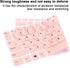 English Silicone Keyboard Cover for Lenovo Yoga C940/C740 14", Yoga 930/920 13.9", Flex 14, Pink