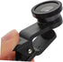 ARTIBETTER 1Set Phone Camera Lens Macro Wide Angle Fisheye Lens Kit for Mobile Phones Clip Design for Enhanced