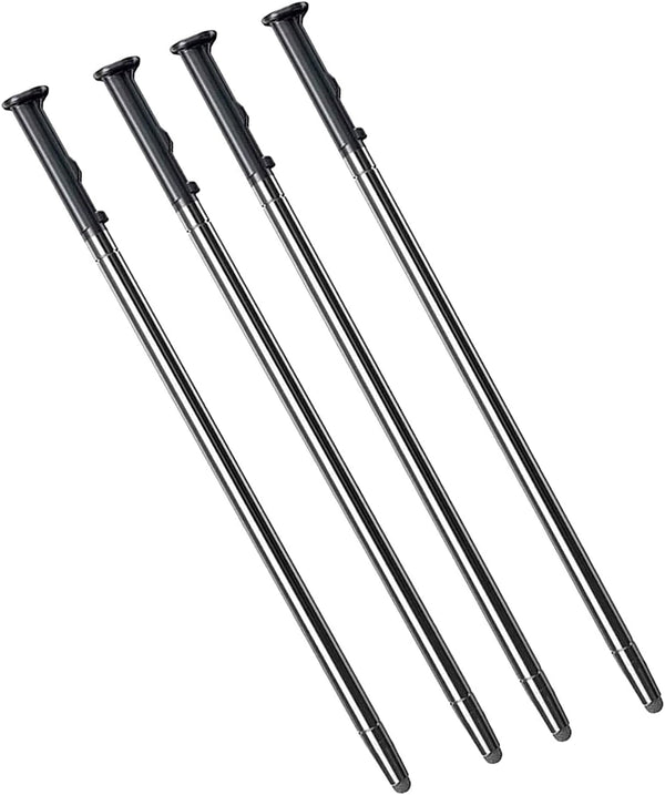 Black Stylus Pen Replacement for LG Stylo 5, Stylo 5+ Q720AM, Q720VS, Q720MS, Q720PS, Q720CS, Q720MA (4 Pack)