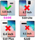 Phone Case for Samsung Galaxy S10e Wallet Cover with Crossbody Strap Leather Card Holder Flip Cases Lanyard Kickstand Credit Slots Magnetic Clasp Stand Cell Accessories S 10e 10se Se10 Girls Pink