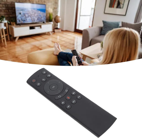 Replacement Remote for G10S TV Box PC Projector, 2.4G Wireless Voice Sensing Remote Mouse with USB Receiver