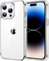 JETech Case for iPhone 14 Pro Max 6.7-Inch, Non-Yellowing Shockproof Bumper Cover, Anti-Scratch Clear