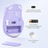 TECKNET Wireless Mouse - 2.4GHz Ergonomic Portable Cordless Mouse with 6 Buttons, USB for Laptop, Ergo Grip, 24 Months