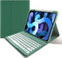 Keyboard Case for iPad Pro 13 inch M4 with Mouse, Cute Round Keys, Detachable Bluetooth, Slim Smart Cover, Dark Green
