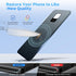 Eonpam 9S Back Glass Replacement for Xiaomi Redmi Note Back Cover Rear Housing with Camera Lens + Repair Tool Kit