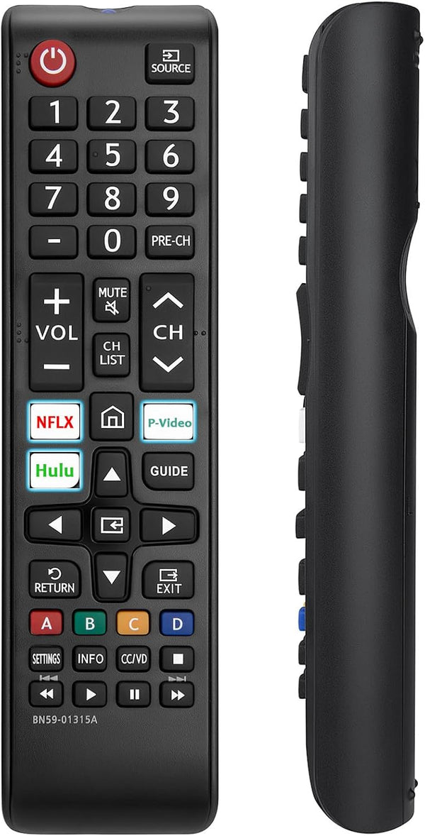 Replacement BN59-01315A BN59-01315J Remote Control for Samsung 4K Crystal UHD 6/7/8/9/TU-7000 Series Smart TV
