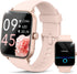 Smart Watch for Women, Android & iPhone, Alexa Built-in, IP68 Waterproof Fitness Watch, Bluetooth Call, Heart