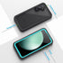 Lanhiem IP68 Waterproof Case for Samsung Galaxy S23 FE, Dustproof, Built-in Screen Protector, Heavy Duty, Blue/Clear