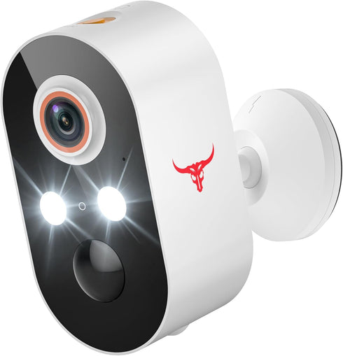 Wynoxian 1080P Wireless Security Camera Outdoor, Battery Powered, 2.4G WiFi, Motion Detection, 2-Way