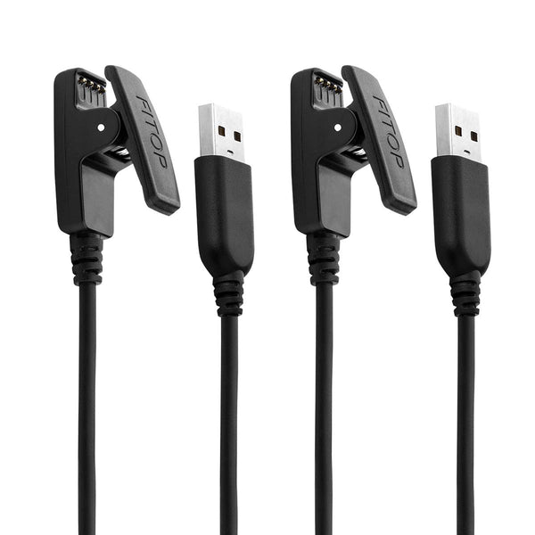 JIUJOJA 2Pack Charging Cable Compatible with Garmin Lily/Lily2/Approach S20, 120cm each