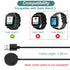 Charger for Gabb Watch 3, Replacement USB Chariging Cable Cord for Gabb Watch 3 Kids Smart Watch (1, Black)