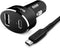 Nekteck Type C Car Charger with 45W Power Delivery, 12W A Port, 3.3ft Cable for iPhone, iPad, MacBook, Galaxy
