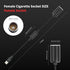 SiYear 12V 18W (0.3m/1FT) USB A Male to Cigarette Lighter Socket Adapter Power Cable for Driving Recorder, Radar