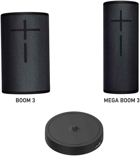 Charging Dock Station Wireless Power Charger Cradle for Ultimate Ears UE Boom 3, Megaboom 3, Blast, MEGABLAST Speaker