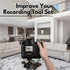 GRIFITI Nootle Magnetic Camera Stand with Mini Ball Head, Magnet Foot for Cameras, Video Cams, Phone Mounts