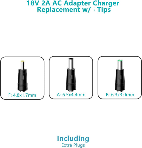 18V DC Adapter Charger for Altec Lansing Rockbox XL IMW999, IMW889 Bluetooth Speakers & More