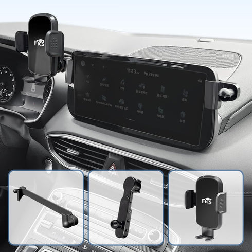 FICS Phone Holder for Hyundai Santafe 2023, Customized Phone Mount Accessories for Santafe 2023