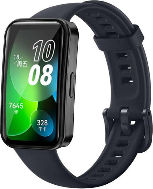 Screen Protector Compatible with Huawei Band 8, Smartwatch Covers Scratched Resistant All-Around (Black)
