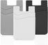 Senose Stick-On Phone Wallet, Silicone Card Holder for Back of Phone, Compatible with iPhone, Android, Any Smartphone
