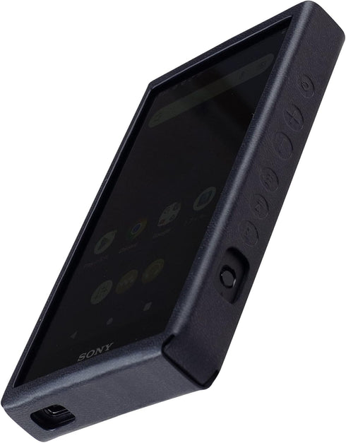 MITER NW-ZX707 ZX706 ZX700 Handcrafted PU Leather Case for Sony Walkman Premium Italy PU Leather, Steel Frame