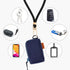 Sinjimoru Cell Phone Lanyard for Phone Case (2 Packs) with Adjustable Strap for Wrist, Key Holder & ID Card